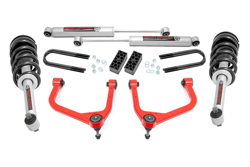 ラフカントリー シボレー シルバラード 1500 2WD/4WD 3.5インチ サスペンションリフトキット (2025-2026)