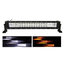 Quake LED Supernova Strobe 22インチ アンバー LEDライトバー ホワイト/アンバー デュアルカラー