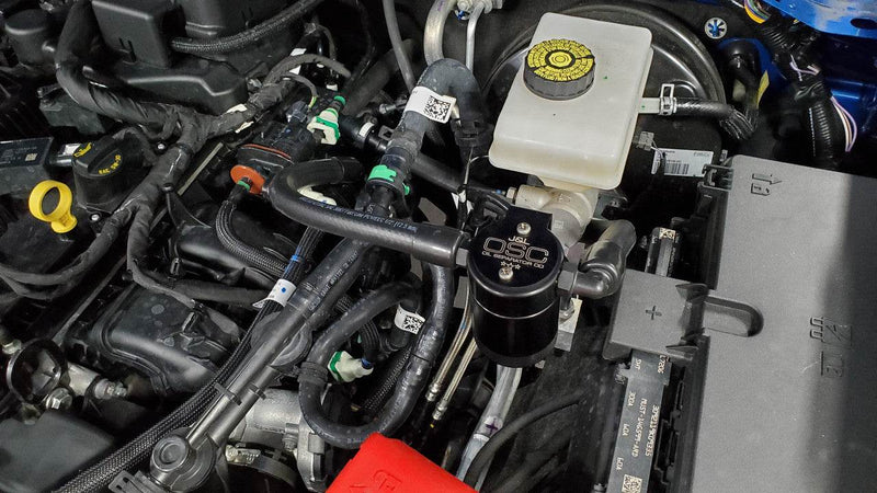 J&L オイルセパレーター 3.0 運転席側 ブラックアノダイズド