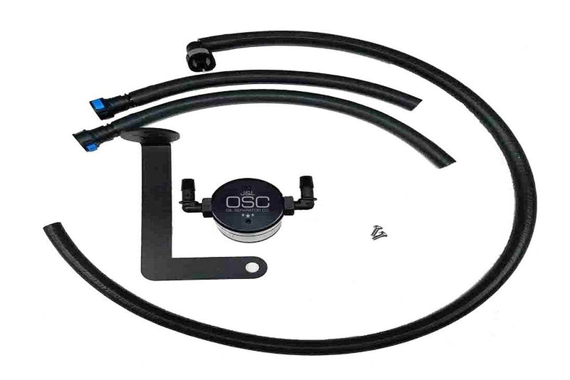 J&L オイルセパレーター 3.0 助手席側 ブラックアノダイズド