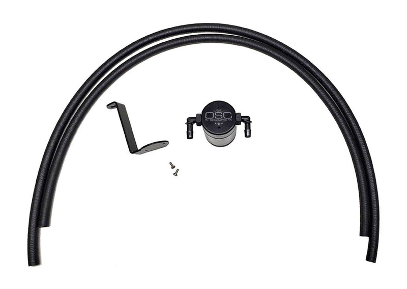 J&L オイルセパレーター 3.0 助手席側 ブラックアノダイズド