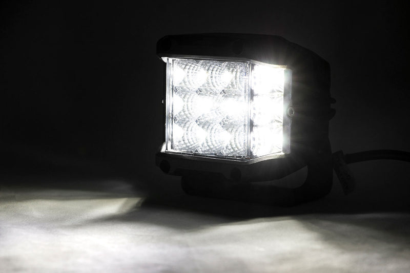 ラフカントリー 3インチ Chrome Series LEDライト Wide Angle OSRAM 2個セット