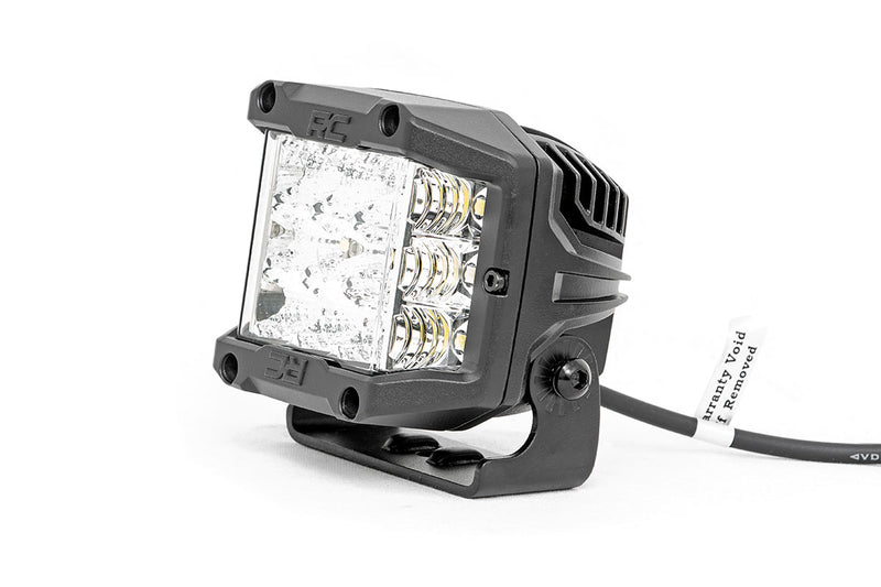 ラフカントリー 3インチ Chrome Series LEDライト Wide Angle OSRAM 2個セット