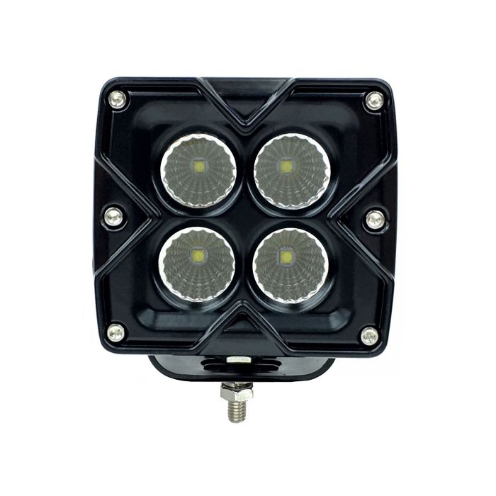 Quake LED Seismic Series 3インチ スクエアワークライト 40W スポット