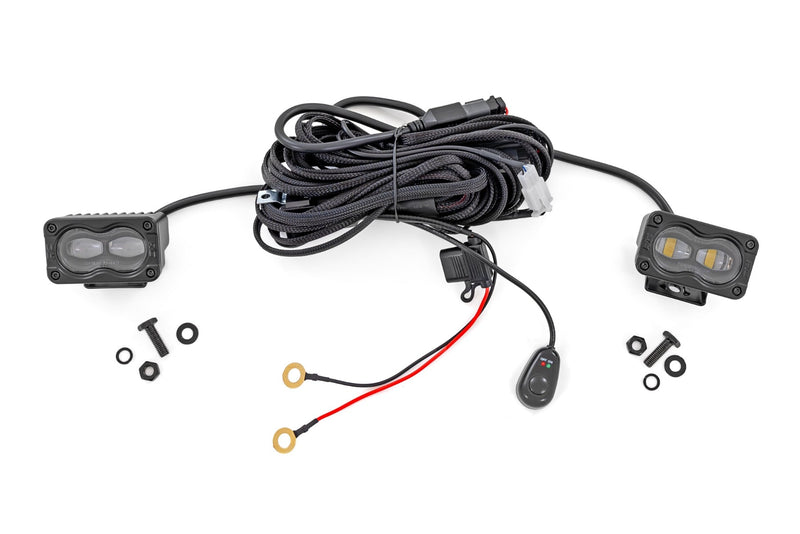 ラフカントリー Black Series LED スリムフォグライト 3インチ SAE公認 2個セット