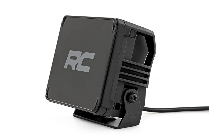 ラフカントリー 4インチ LEDアンバーライトポッド スクエア型 アンバーDRL 2個セット