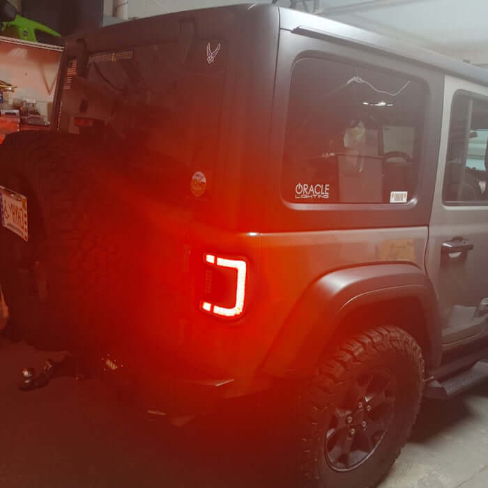 スムーズテールライト　オレンジランプセット　Wrangler LED FLASH MOUNT LED TAILIGHT AMBER SET ラングラー