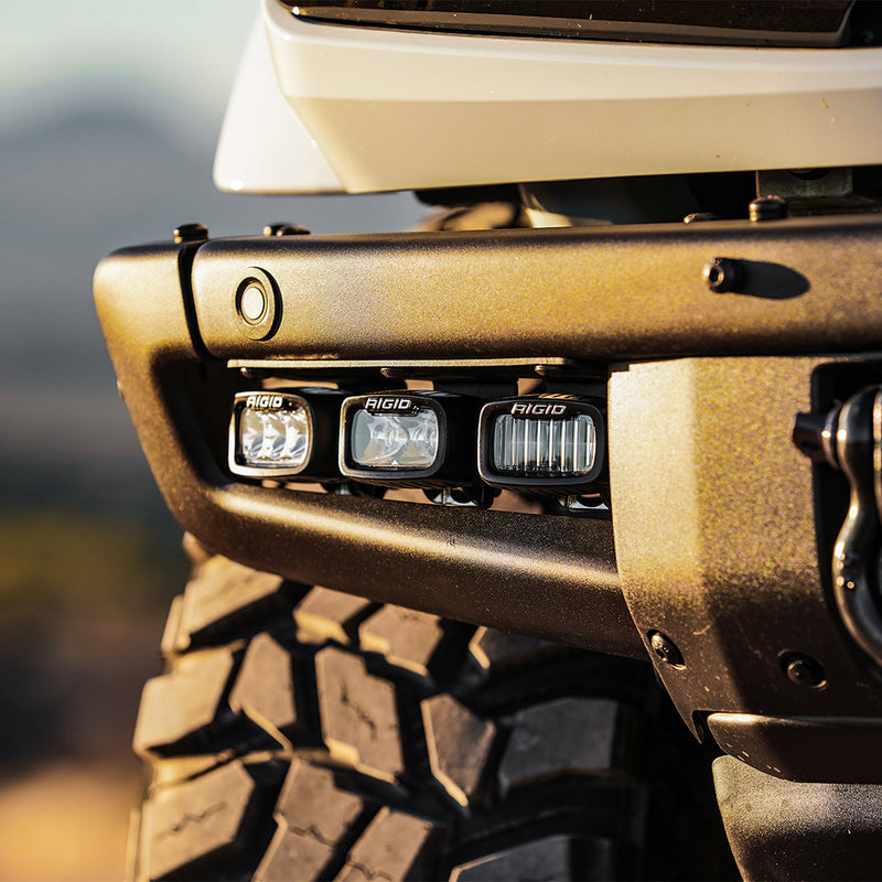 Rigid Industries フォード ブロンコ 2021+ Mod バンパーフォグマウント 46730