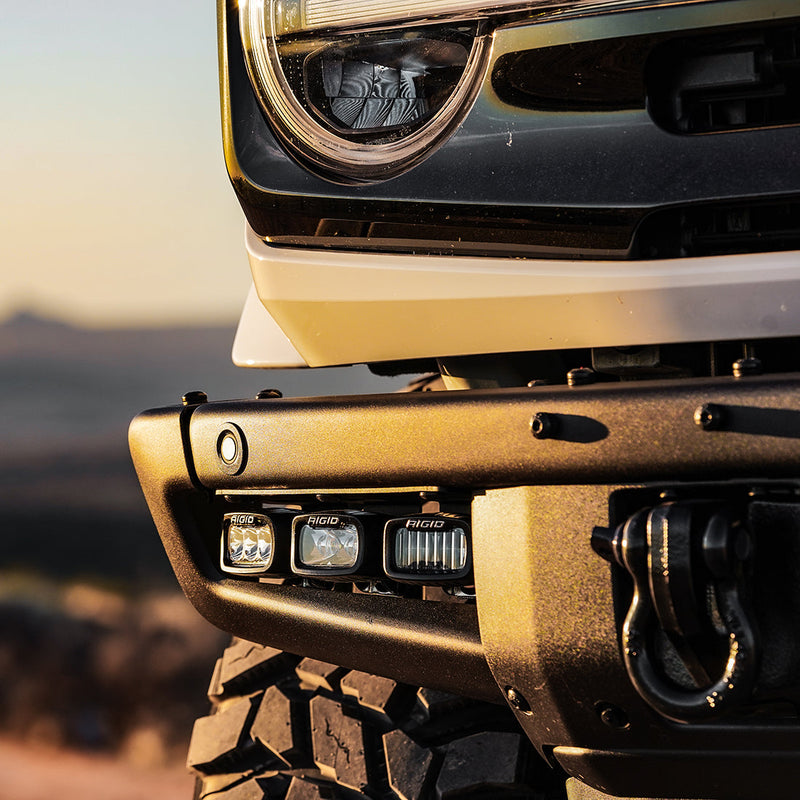 Rigid Industries フォード ブロンコ 2021+ Mod バンパーフォグマウント 46730