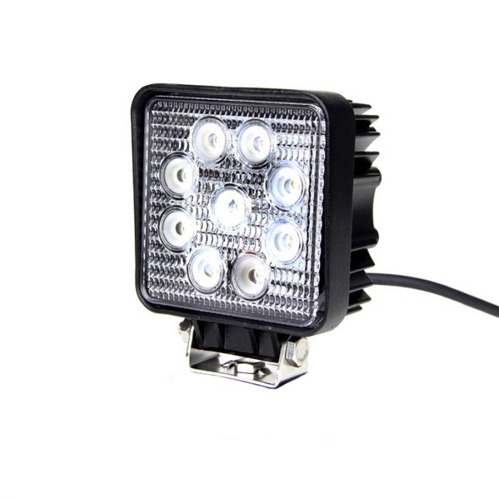 Quake LED Fracture Series 4インチ 27W LEDワークライト 60°フラッドビーム