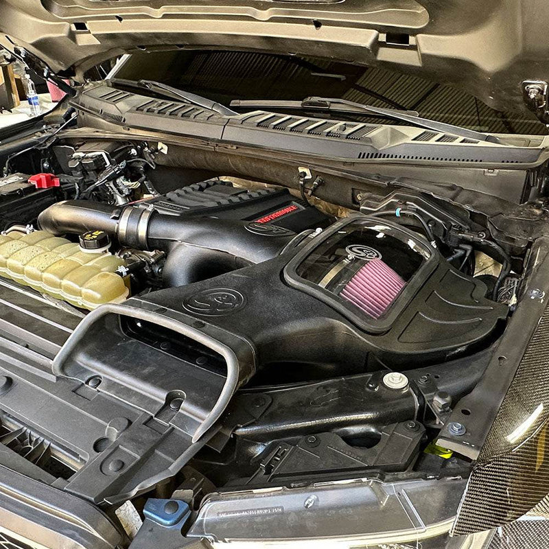 S&B フォード F-150 2.7L/3.5L EcoBoost コールドエアインテーク ドライエクステンダブル 2015-2017