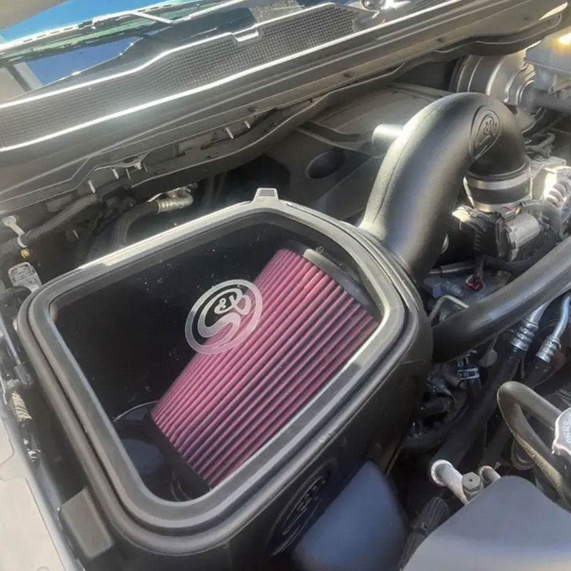 S&B コールドエアインテーク ダッジ Ram 1500/2500/3500 5.7L Hemi 2019-2026 ドライエクステンダブル