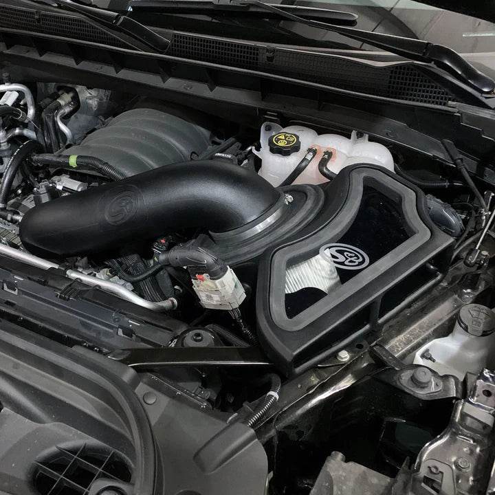 S&B コールドエアインテーク シボレー シルバラード 1500/GMC シエラ 1500 2019-2026・タホ/ユーコン/Suburban/Escalade 2021-2026 (Dry Extendable)