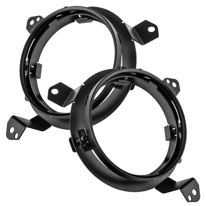 HEADLIGHT BRACKET 調整式７インチ用ヘッドライトコンバージョンブラケット　JL JT 用