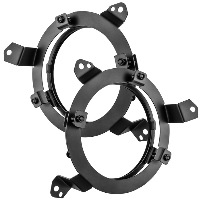 HEADLIGHT BRACKET 調整式７インチ用ヘッドライトコンバージョンブラケット　JL JT 用