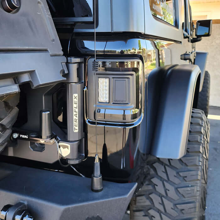 スムーズテールライト　オレンジランプセット　Wrangler LED FLASH MOUNT LED TAILIGHT AMBER SET ラングラー