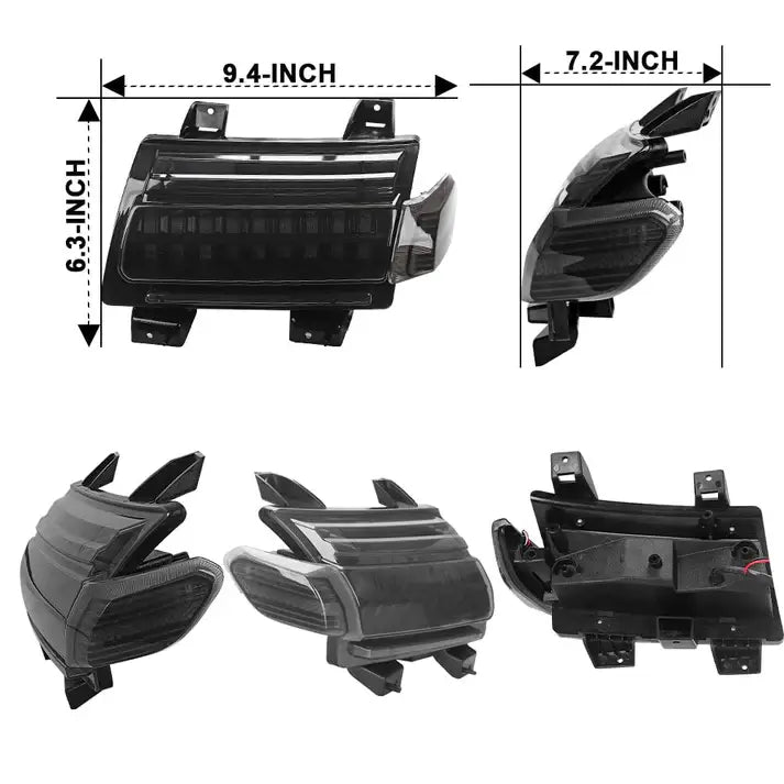 Jeep JL LED Fender Lights with LED Side Marker Lights