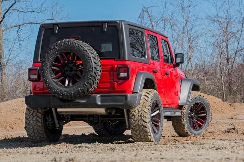 Rough Country | 3.5' インチリフトキット 3.5 Inch Lift Kit 2018~ Wrangler JL ローワーアーム付き