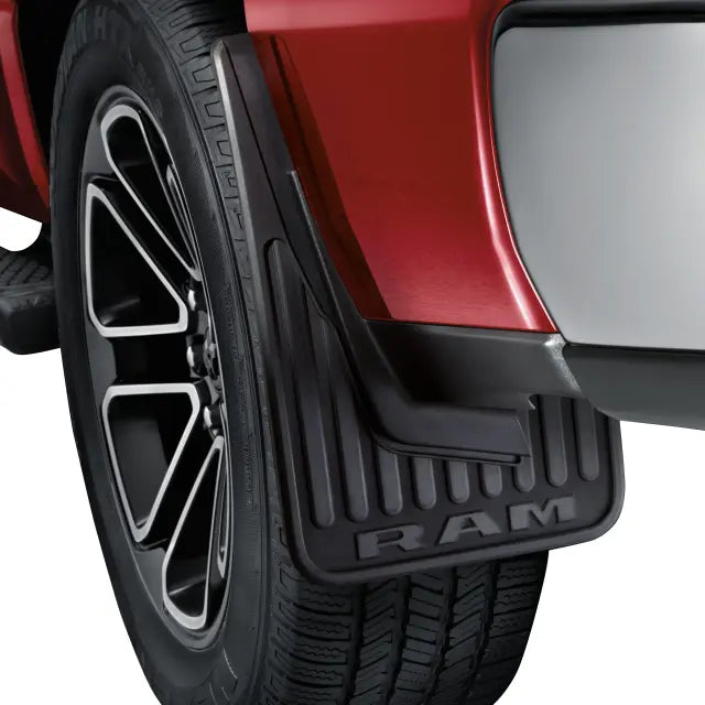 モパー ラム 1500 リア スプラッシュガード ヘビーデューティーラバー フェンダーフレアなし車両専用 2019-2024