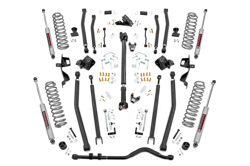 ラフカントリー ジープ ラングラー JL 4ドア 6インチ ロングアームリフトキット 4WD (2018-2023)