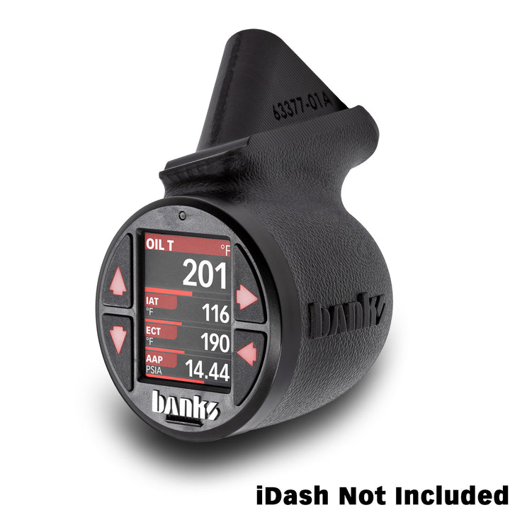 iDash Stealth Pod Mount ラングラー　グラディエーター用ゲージポッドマウント
