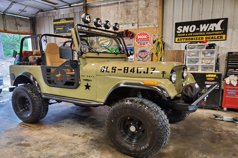 ラフカントリー ジープ CJ5/CJ7/Scrambler 4インチ サスペンションリフトキット (1982-1986)