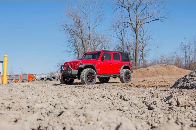 Rough Country | 3.5' インチリフトキット 3.5 Inch Lift Kit 2018~ Wrangler JL ローワーアーム付き