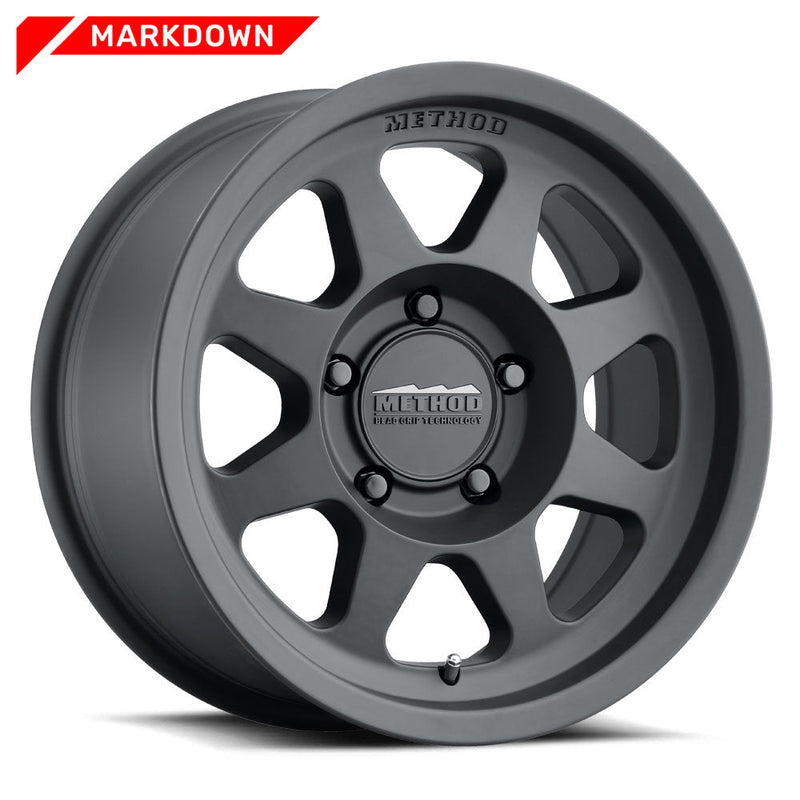 Method Race Wheels 701 ホイール マットブラック 16x8