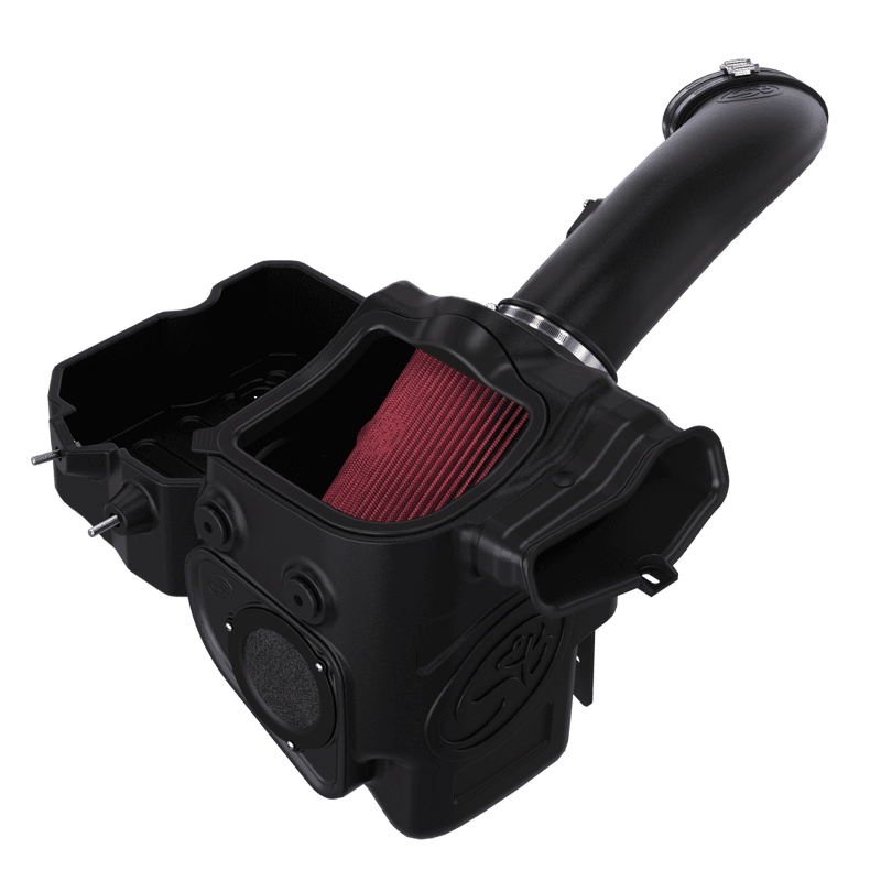 S&B フォード Powerstroke 6.7L コールドエアインテーク 2017-2019 (ドライエクステンダブル)