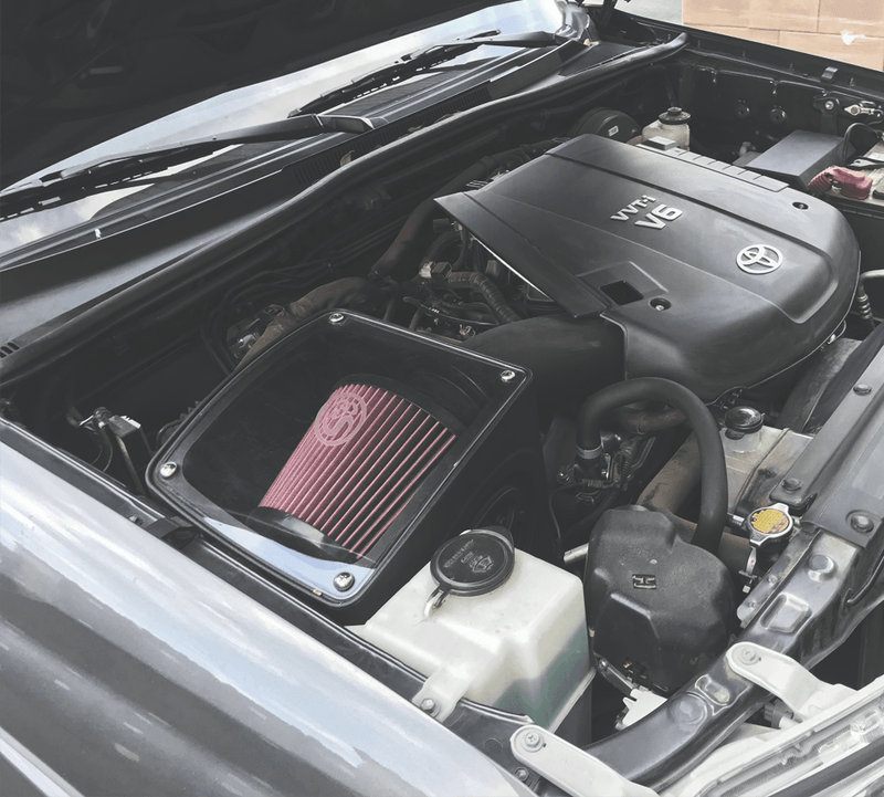 S&B トヨタ タコマ 4.0L コールドエアインテーク 2005-2011 (Dry Extendable)