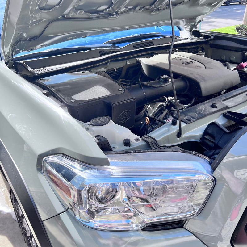 S&B トヨタ タコマ 3.5L コールドエアインテーク ドライエクステンダブル (2016-2023)