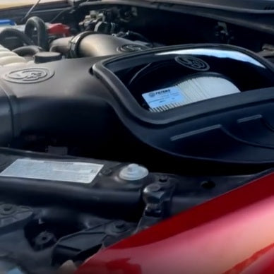 S&B コールドエアインテーク フォード F-150 Powerstroke 3.0L 2018-2021 ドライエクステンダブル