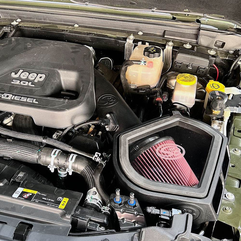 S&B ジープ ラングラー/グラジエーター 3.0L EcoDiesel コールドエアインテーク 2020-2023