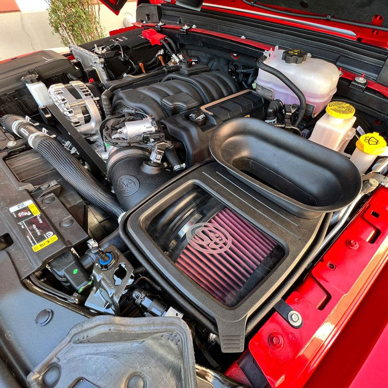 S&B ジープ ラングラー 392 6.4L コールドエアインテーク (Dry Extendable) 2021-2026