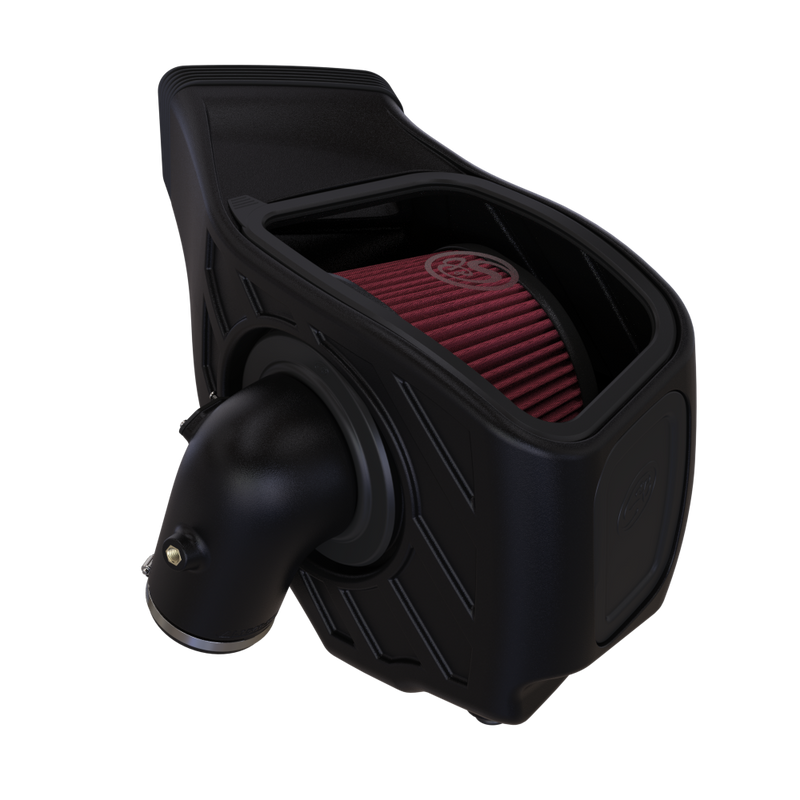 S&B ラム Cummins 6.7L ディーゼル コールドエアインテーク ドライエクステンダブル 2025-2026