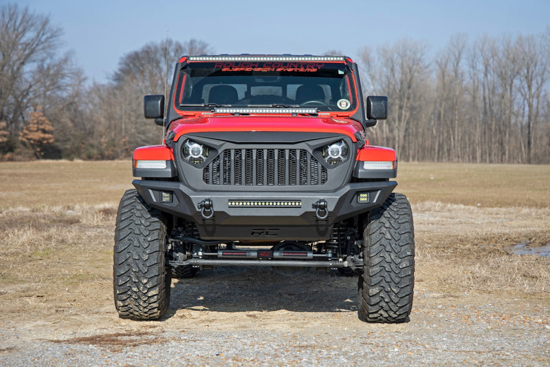 ラフカントリー フロントバンパー スキッドプレート付き | ジープ ラングラー JK/JL・Gladiator JT 4WD 2007-2026