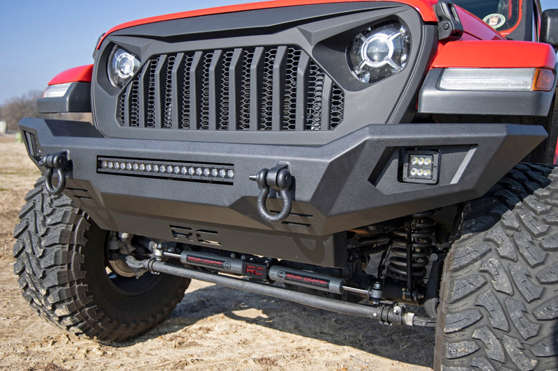 ラフカントリー フロントバンパー スキッドプレート付き | ジープ ラングラー JK/JL・Gladiator JT 4WD 2007-2026