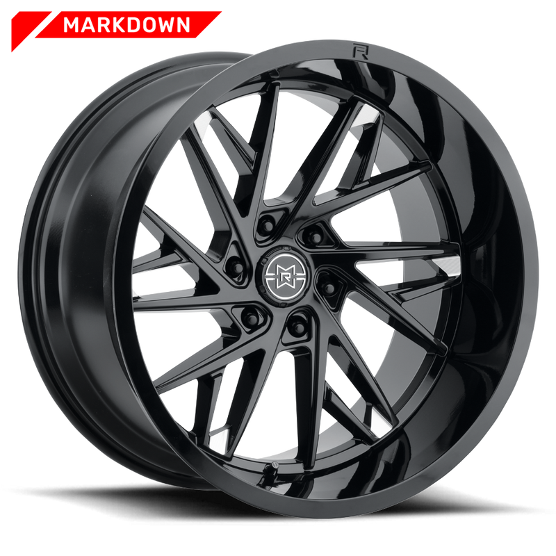 メソッドホイールズ 801 Markdown 20x12 グロスブラックミルド