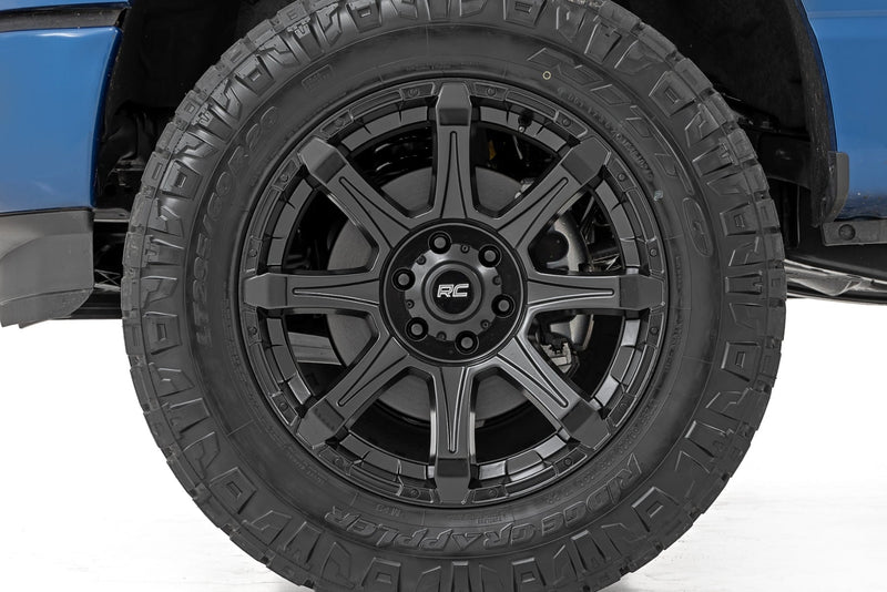 ラフカントリー 81 Series ホイール 1ピース セミグロスブラック 20x9 8x6.5 オフセット0mm