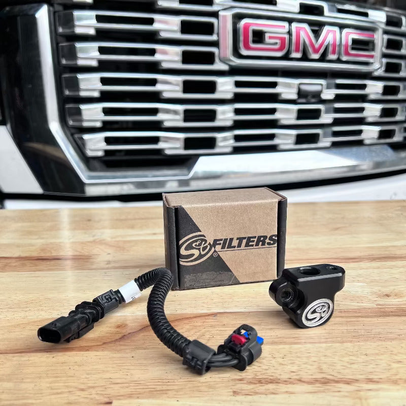 S&B ロワーMAP センサースペーサーキット シボレー シルバラード / GMC シエラ Duramax L5P 6.6L 2024-2026