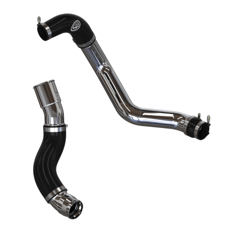 S&B シボレー シルバラード/GMC シエラ Duramax L5P 6.6L コールド&ホットサイドインタークーラーパイプキット 2020-2026