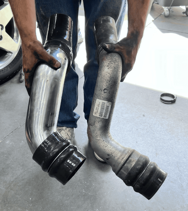 S&B ラム 2500/3500 Cummins 6.7L インタークーラーパイプ&ブーツセット 2013-2018