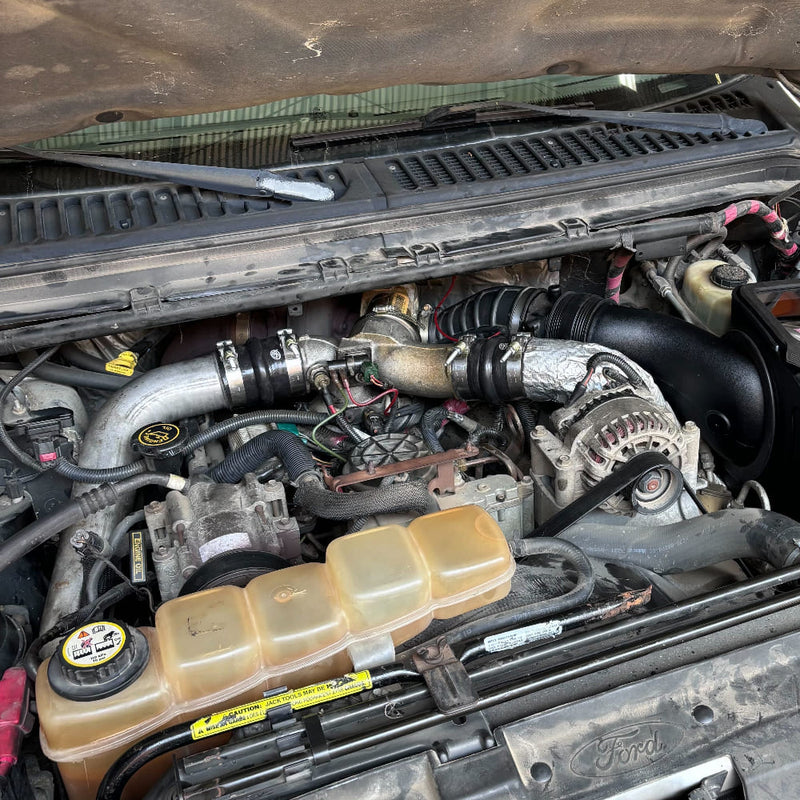 S&B ホット&コールドサイドブートキット フォード F250/F350 7.3L Powerstroke 1999.5-2003