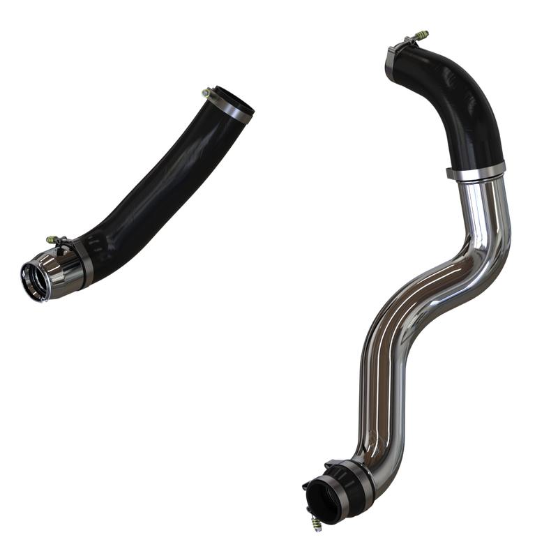 S&B シボレー シルバラード/GMC シエラ Duramax L5P 6.6L コールド&ホットサイドインタークーラーパイプキット 2017-2019