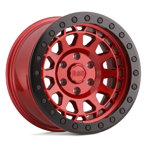 ブラックライノ PRIMM BEADLOCK 17×8.5 6×139.7 オフセット -30 キャンディレッド