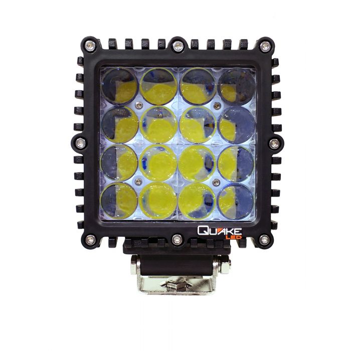 Quake LED 5インチ 80W 4D スポット RGB アクセント作業灯
