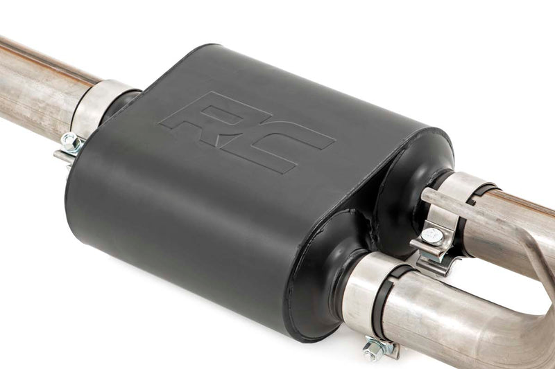 ラフカントリー デュアルキャットバックエキゾーストシステム 拡張キャブ 4.8L/5.3L シボレー/GMC 1500 1999-2006