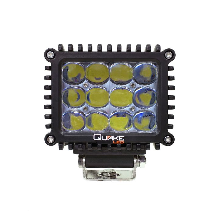 Quake LED 4インチ 60W 4D スポット RGB アクセントワークライト