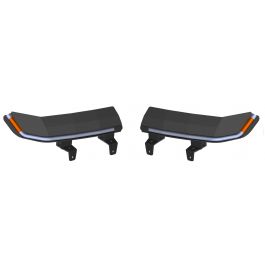 Quake LED ジープ ラングラー JL/Gladiator リトロフィット スリム DRL シーケンシャルスイッチバック ターンシグナル&サイドマーカーライト
