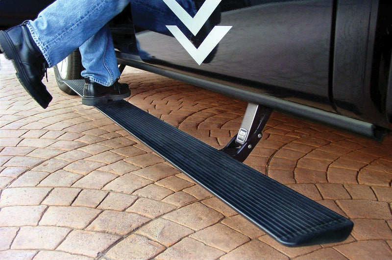 AMP Research PowerStep 電動サイドステップ ブラック フォード F-150 2004-2008